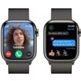 Apple Watch Series 9 GPS + Cellular - 41mm - Boîtier Acier Graphite - Bracelet Graphite Milanese Loop
