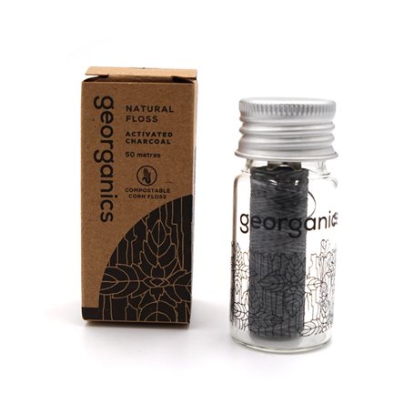 Fil Dentaire Georganics Charbon actif 50 m