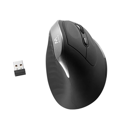 Souris Optique Ergonomique Ewent ew3229 Noir/Gris