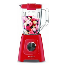 Moulinex LM420510 blender 2 L Mélangeur de table 550 W Rouge