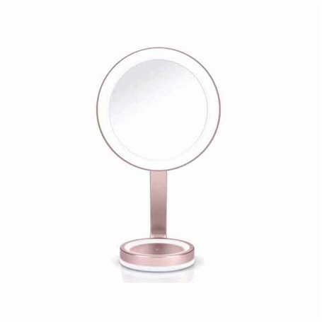 Miroir Grossissant avec LED Babyliss 9450E Rose