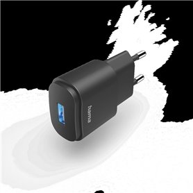 Chargeur mural Hama 00201644 Noir 6 W (1 Unité)