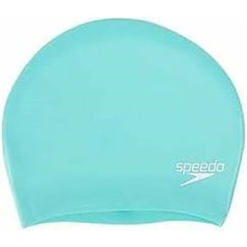 Bonnet de bain Speedo  8-06168B961 Bleu Vert Silicone Plastique Tous les âges