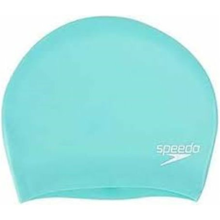 Bonnet de bain Speedo  8-06168B961 Bleu Vert Silicone Plastique Tous les âges