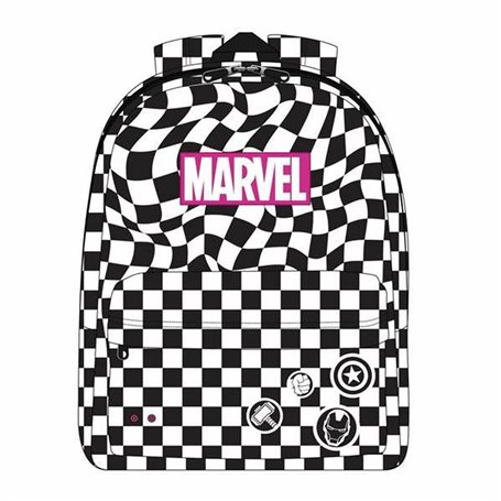 Cartable Marvel Noir 32 x 12 x 42 cm