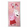 Serviette de plage Peppa Pig Rose 70 x 140 cm Microfibre