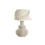 Lampe de bureau DKD Home Decor Blanc Marron 50 W 220 V 42 x 42 x 70 cm