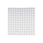 Tapis de Douche Antidérapant Transparent PVC 54 x 54 x 1 cm (6 Unités)