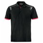 Polo à manches courtes homme Sparco TECH STRETCH Noir