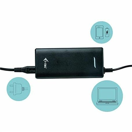 i-tec Metal USB-C Ergonomic 4K 3x Display Docking Station with Power Delivery 85 W + Universal Charger 112 W