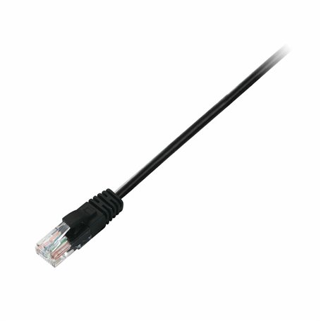 V7 C?ble r?seau CAT6 STP 0.5M Noir