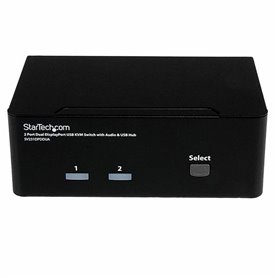 StarTech.com Commutateur KVM 2 Ports DisplayPort