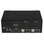 StarTech.com Commutateur KVM 2 Ports DisplayPort, USB et Audio - Switch KVM - 2560x1600