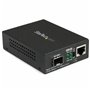 StarTech.com Convertisseur de média Gigabit Ethernet fibre optique avec slot SFP ouvert