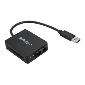 StarTech.com Adaptateur réseau USB 3.0 vers fibre optique SC Gigabit Ethernet jusqu'à 550 m