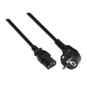 Câble dAlimentation Aisens CEE7/M-C13/H Noir 3 m