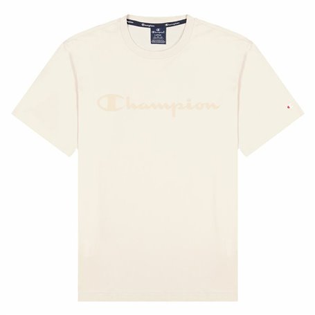 T shirt à manches courtes Champion Crewneck T-Shirt M Beige