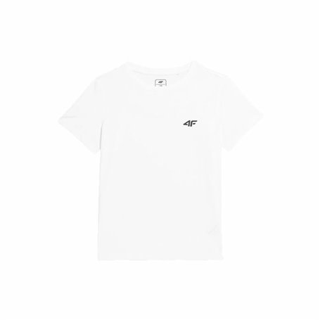 T shirt à manches courtes Enfant 4F JTSD001 Blanc