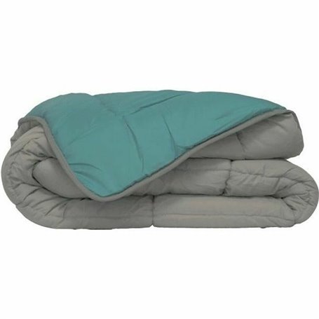 Remplissage de couette Poyet  Motte Gris Bleu 200 g/m² 140 x 200 cm