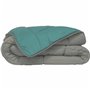 Remplissage de couette Poyet  Motte Gris Bleu 200 g/m² 140 x 200 cm