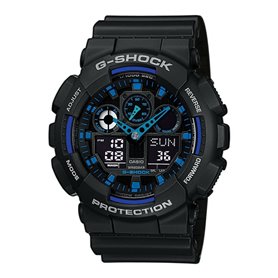 Montre Homme Casio G-Shock GA-100-1A2ER Ø 51 mm Noir Multicouleur