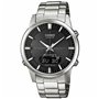 Montre Homme Casio LINEAGE Multiband 6 Tough Solar Noir Argenté (Ø 40 mm)