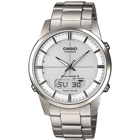 Montre Homme Casio LINEAGE Multiband 6 Tough Solar Argenté (Ø 40 mm)