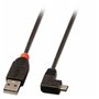 Lindy 31977 câble USB 2 m USB 2.0 USB A Micro-USB B Noir