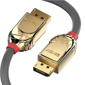 Lindy 36296 câble DisplayPort 10 m Gris