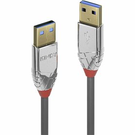 Lindy 36629 câble USB 5 m USB 3.2 Gen 1 (3.1 Gen 1) USB A Gris