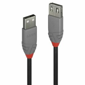 Lindy 36705 câble USB 5 m USB 2.0 USB A Noir