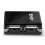 Lindy 42742 hub & concentrateur 480 Mbit/s Noir