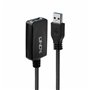 Lindy 43155 câble USB 5 m USB 3.2 Gen 1 (3.1 Gen 1) USB A Noir