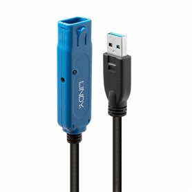 Lindy 43158 câble USB 8 m USB 3.2 Gen 1 (3.1 Gen 1) USB A Noir