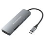 Hub USB Conceptronic 110517507201 Gris