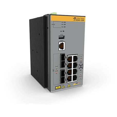 Allied Telesis AT-IE340-12GP-80 Géré L3 Gigabit Ethernet (10/100/1000) Connexion Ethernet