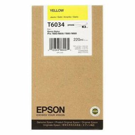 Epson Encre Pigment Jaune SP 7800/7880/9800/9880 (220ml)