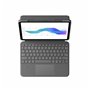 Logitech Folio Touch Gris Smart Connector QWERTY Espagnole