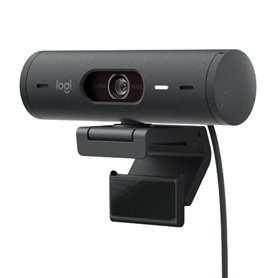 Logitech Brio 500 webcam 4 MP 1920 x 1080 pixels USB-C Graphite