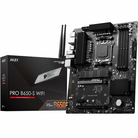 MSI PRO B650-S WIFI carte mère AMD B650 Emplacement AM5 ATX