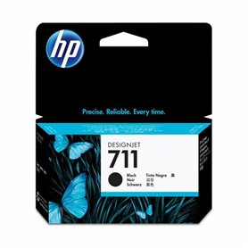 HP 711 38-ml Black DesignJet Ink Cartridge cartouche d'encre 1 pièce(s) Original Noir