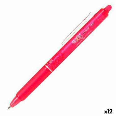 Crayon Pilot Frixion Clicker Encre effaçable Rose 0