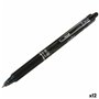 stylo à encre liquide Pilot Frixion Clicker Noir 0