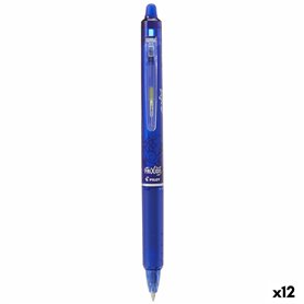 stylo à encre liquide Pilot Frixion Clicker Bleu 0