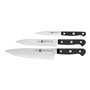 Ensemble de Couteaux Zwilling 36130-003-0 Noir Plastique Acier forgé 20 cm 16 cm 10 cm (3 Unités)