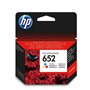 HP 652 Tri-color Original Ink Advantage Cartridge cartouche d'encre 1 pièce(s) Cyan