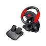 Volant Racing Esperanza EG103 Pédales Noir Rouge PC PlayStation 3 PlayStation 2