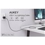 Câble Lightning Aukey CB-CL03 2 m