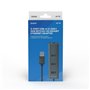 Hub USB 4 Ports Savio AK-58 Ethernet (RJ-45) Gris