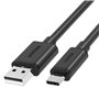 Câble USB A vers USB C Unitek C14067BK Noir 1